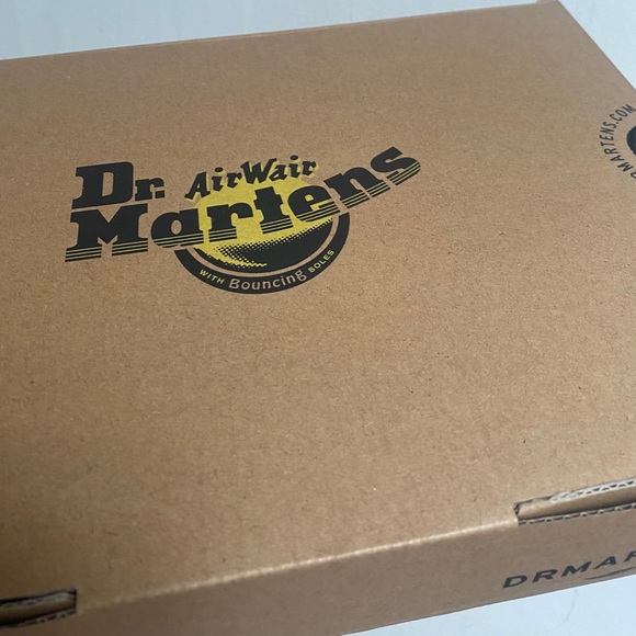 doc martens black 1461 platform shoes size 6 - Picture 2 of 8